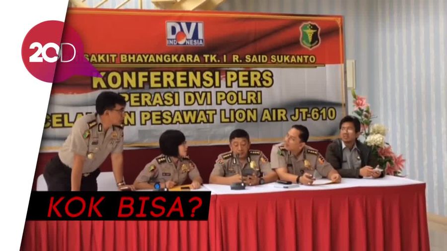 DVI Polri Tak Jamin 189 Korban Lion Air Teridentifikasi
