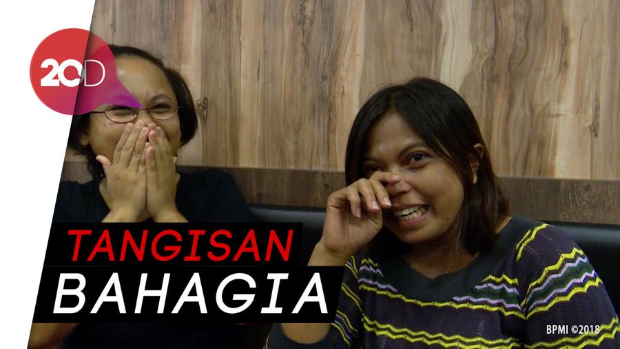 Ditraktir Makan Jokowi, TKI Malah Nangis