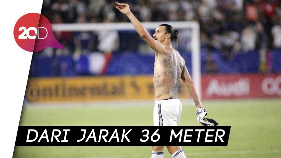 Gol Spektakuler Ibrahimovic Jadi yang Terbaik di MLS
