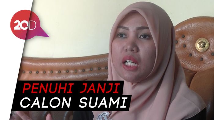 Ini Intan yang Nikah Sendiri karena Calonnya Jadi Korban Lion Air