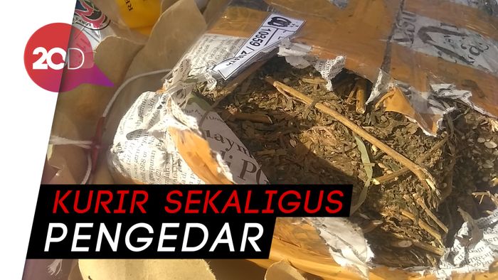 Kurir Sabu Jaringan Lapas Ditangkap, 4,3 Kg Disita