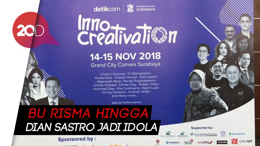 Yang Ditunggu Arek Suroboyo di Innocreativation Hari Pertama
