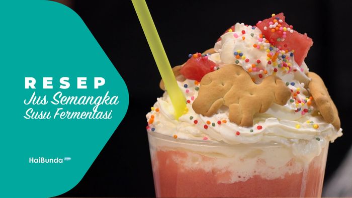 Resep Jus Semangka Susu Fermentasi
