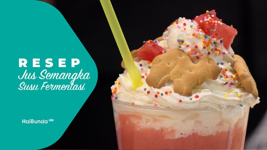 Resep Jus Semangka Susu Fermentasi