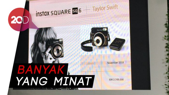 Fujifilm Keluarkan Instax SQ6 Edisi Taylor Swift 