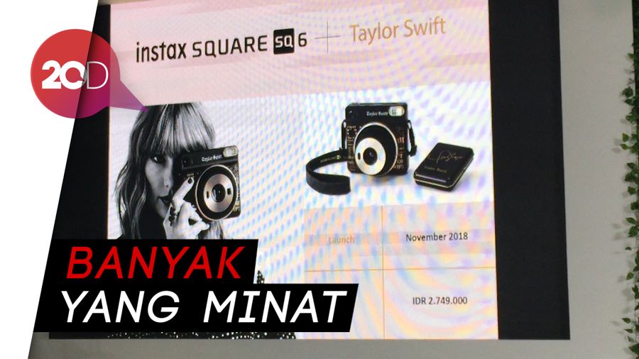 Fujifilm Keluarkan Instax SQ6 Edisi Taylor Swift 