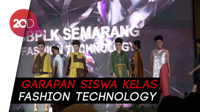 Keren! Kreasi Fesyen Bak Karya Desainer Ini Bikinan Siswa BLK Loh