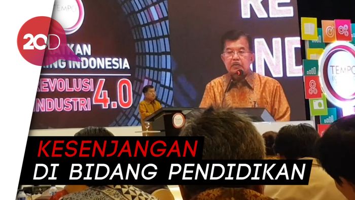 Tingkat Kelulusan CPNS Rendah, JK: Ada Gap Pendidikan