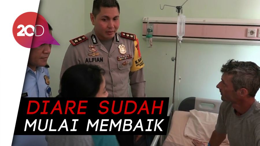 Begini Kondisi Kesehatan Bule Nyasar yang Tidur di Kuburan