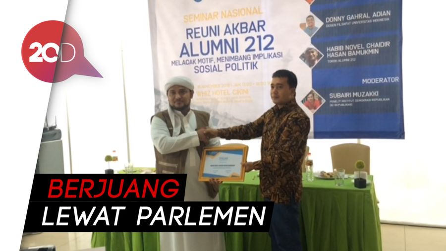Biaya Demo Ditabung, PA 212 Bisa Jadi Partai Politik