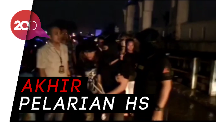 Detik-detik Penangkapan HS, Tersangka Pembunuh Keluarga di Bekasi