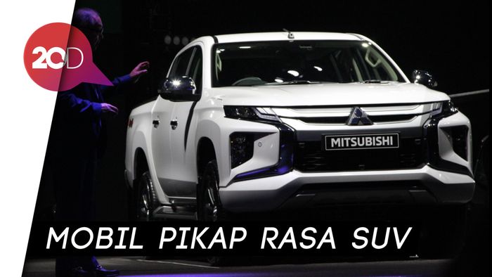 New Triton Dirilis, Double Cabin Andalan Mitsubishi