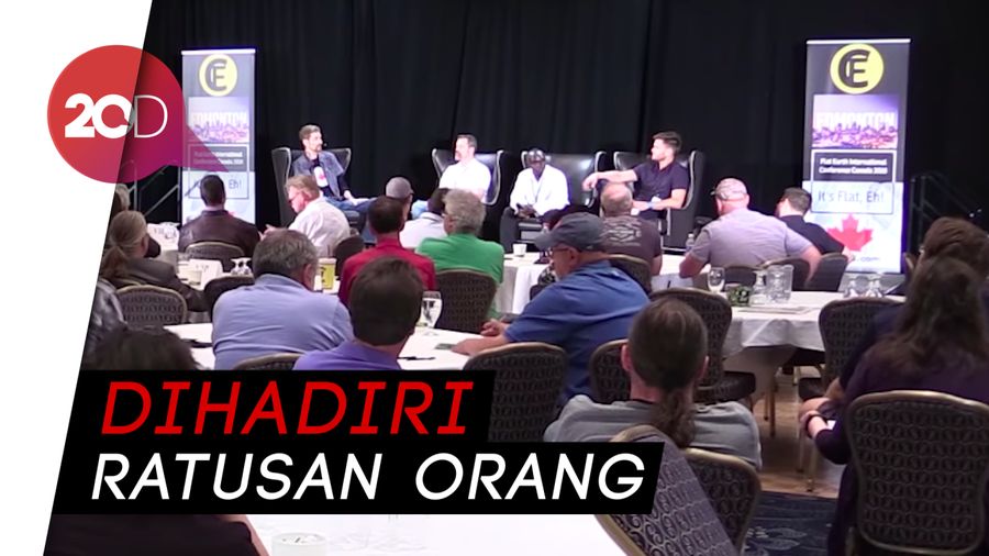 Penganut Bumi Datar Langsungkan Konferensi di Amerika