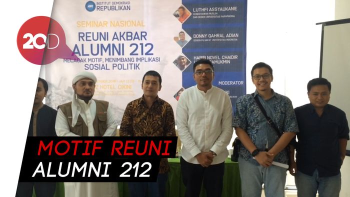 Reuni Alumni 212, Ajang Silaturahmi atau Politik?