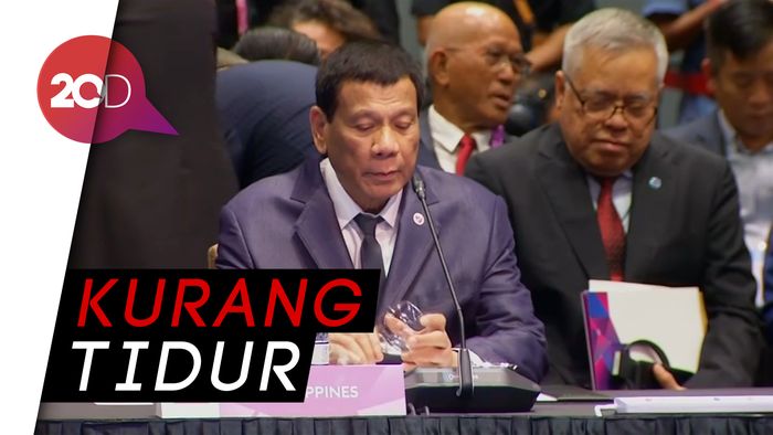 Waduh, Duterte Absen KTT ASEAN Demi Tidur Siang 
