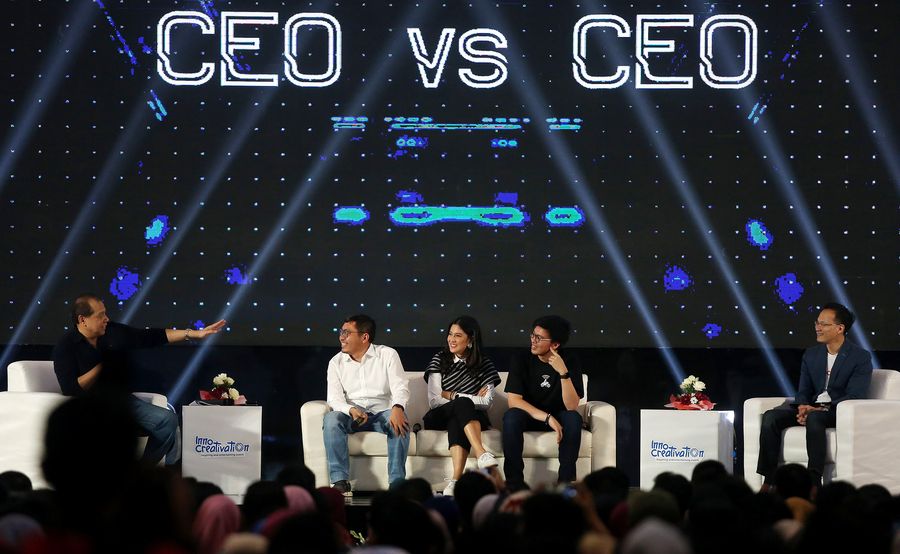 CEO Vs CEO: CT Hadapi Pendiri Go-Jek, BukaLapak Hingga Dian Sastro