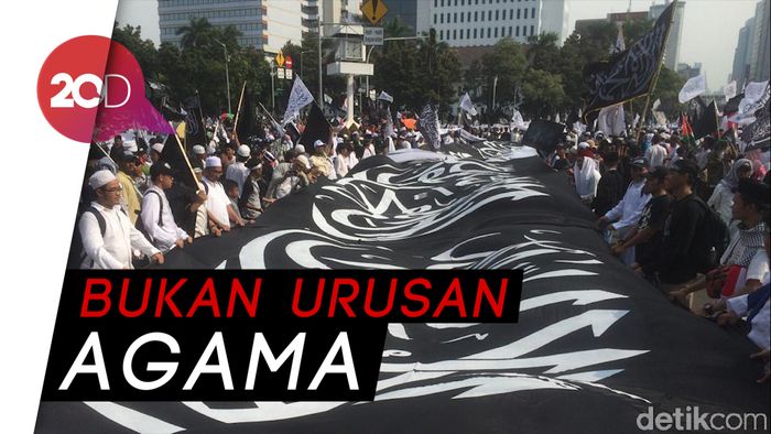 14 Ormas Islam Minta Bendera Tauhid Tak Dijadikan Alat Kampanye