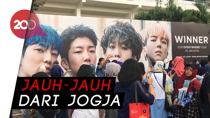 Ngedeprok hingga Jauh-jauh dari Luar Kota Demi Konser WINNER