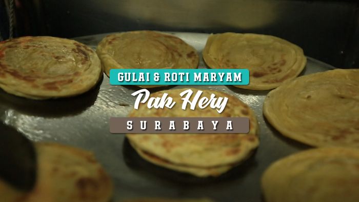 Gulai Kambing Kacang Hijau dan Roti Maryam Pak Hery, Ampel Surabaya