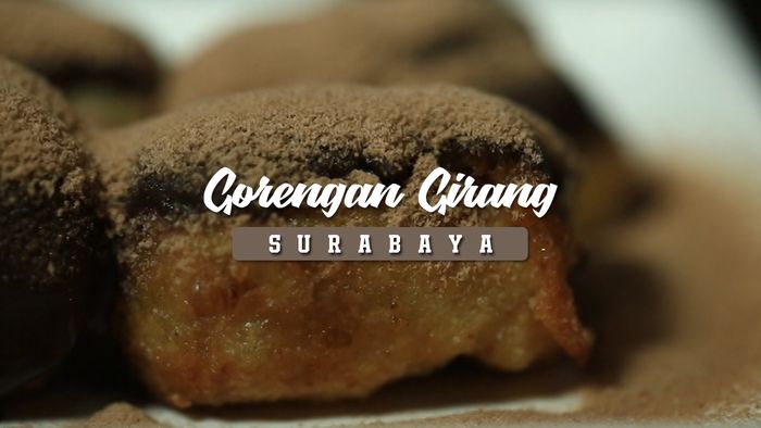 Gorengan Girang, Pisang Raja Aneka Topping, Ngiden Semolo Surabaya