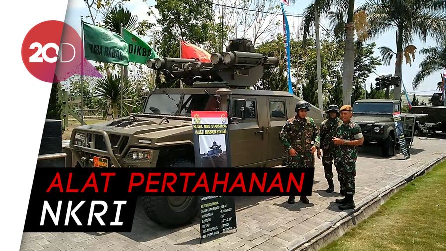 Keren! Sederet Alutsista Modern TNI AD Dipamerkan