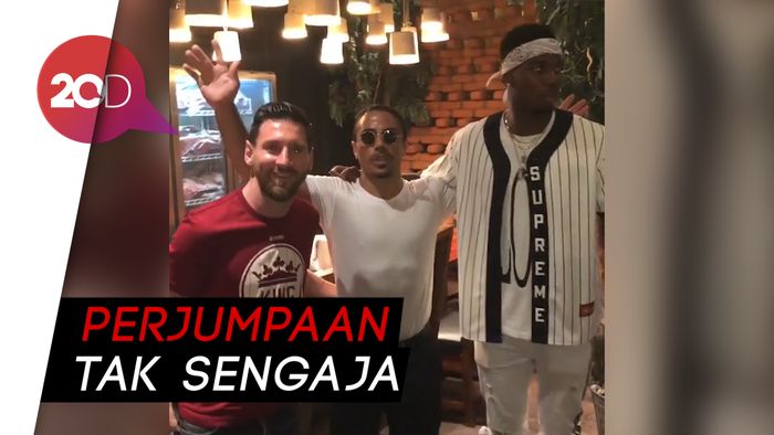 Pogba Bertemu Messi di Dubai, Bahas Apa?