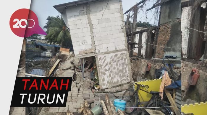 Cerita Warga Jelang Tanah Amblas di Kelurahan Ancol 
