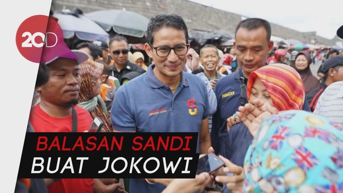 Jokowi Sedih Harga Sembako Digoreng, Sandi: Ini Bukan Gorengan