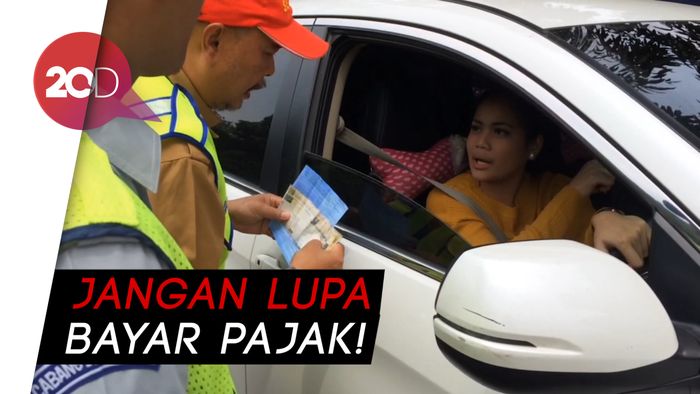  Razia Pajak Kendaraan, Pelanggar Bisa Bayar di Tempat 