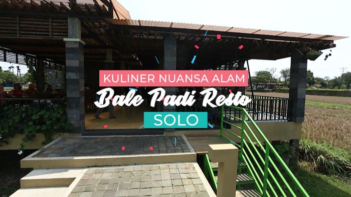 Resto Bertemakan Pemandangan Hijau Persawahan di Solo