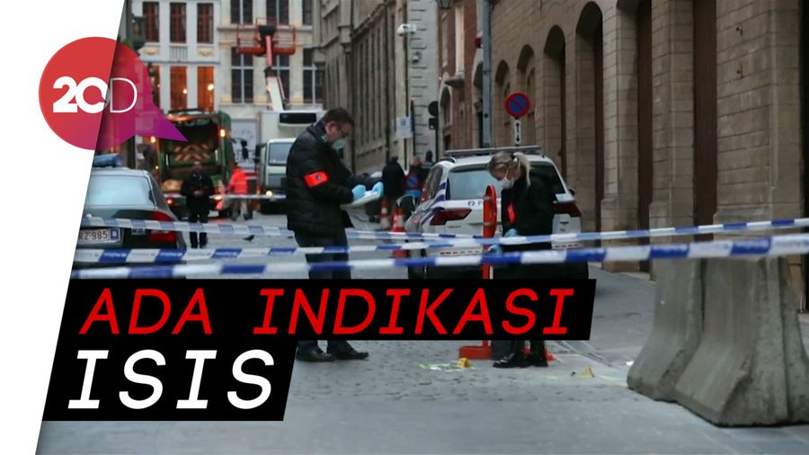 Polisi Ditikam di Belgia, Pelaku Ditembak