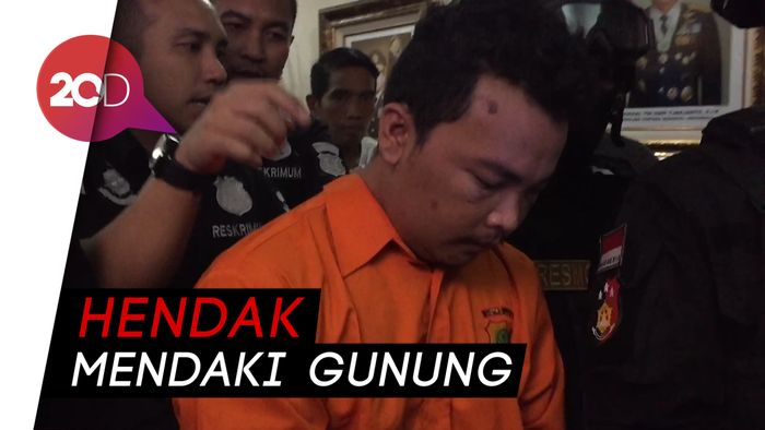 Penangkapan Haris Simamora di Kaki Gunung Guntur