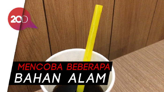 Bisakah Ketela dan Kertas Jadi Pengganti Sedotan Plastik?