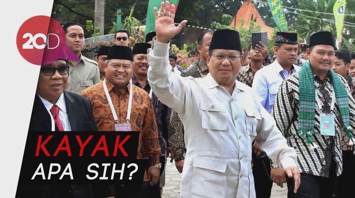 Saat Prabowo Tiru Gaya ‘Pencuri’ Para Elite