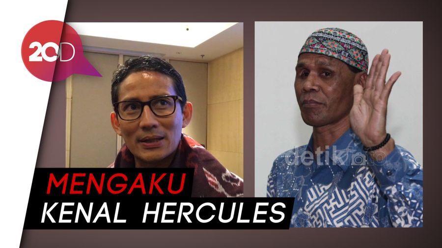 Sandiaga Tanggapi Penangkapan Hercules