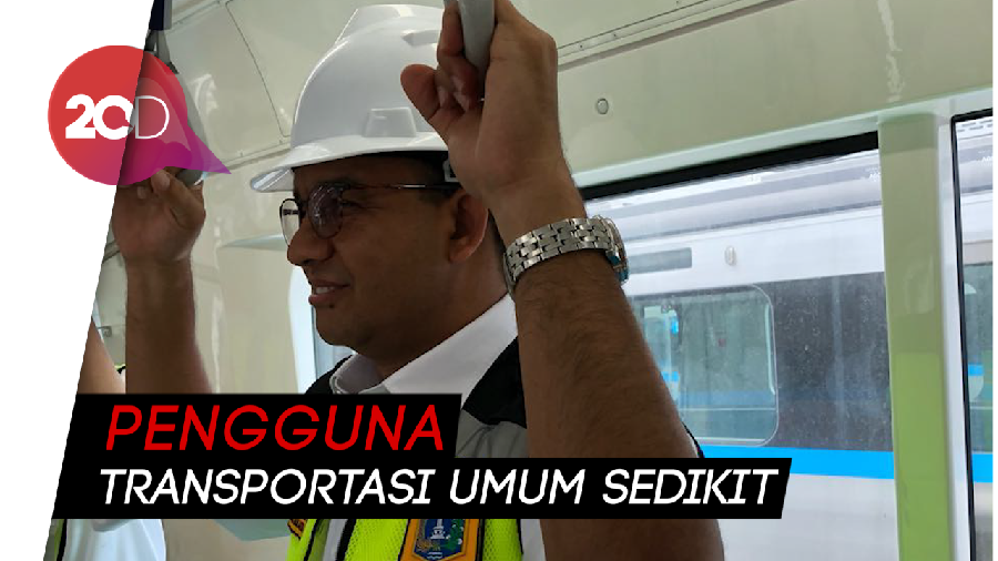 Anies: Baru 25% Warga Yang Gunakan Transportasi Umum