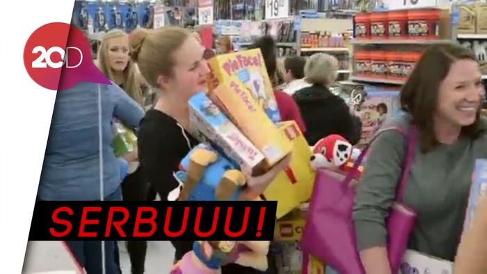 Kalap Belanja Ala New Yorker saat Diskon Gede di Black Friday