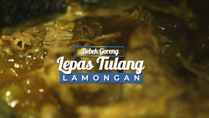Nasi Bebek Goreng Lepas Tulang Cak Selem, Lamongan 