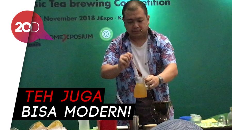 Pertama di Indonesia! Lomba Menyeduh Teh dengan Cara Kekinian