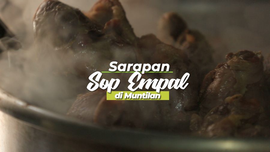 Sarapan Pagi dengan Sop Empal, Muntilan