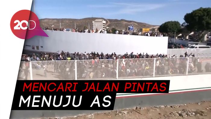 AS Tutup Perbatasan, Migran di Tijuana Ricuh