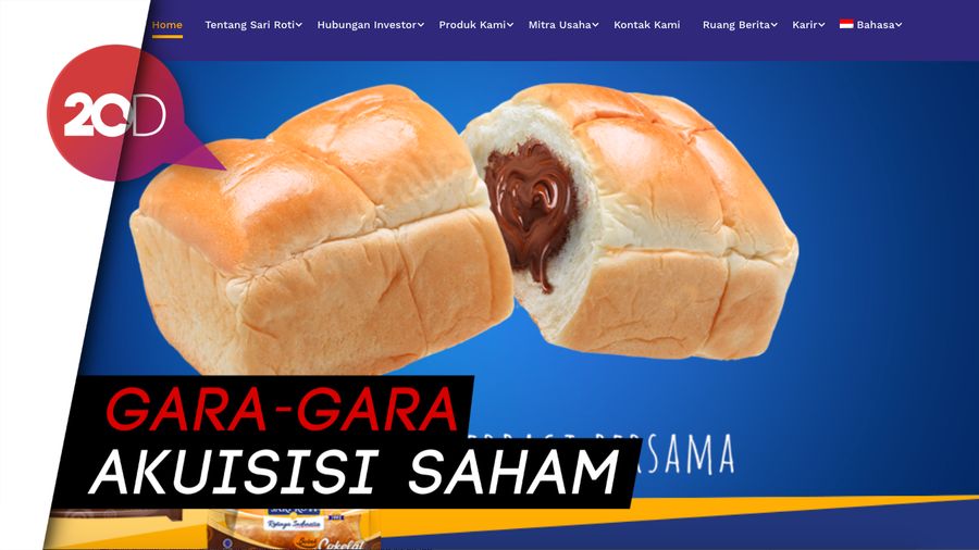 Produsen Sari Roti Dihukum Bayar Denda Rp 2,8 M