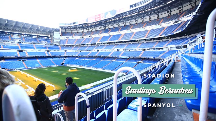 Kemegahan Stadion Santiago Bernabeu, Spanyol