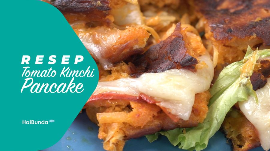 Resep Tomato Kimchi Pancake