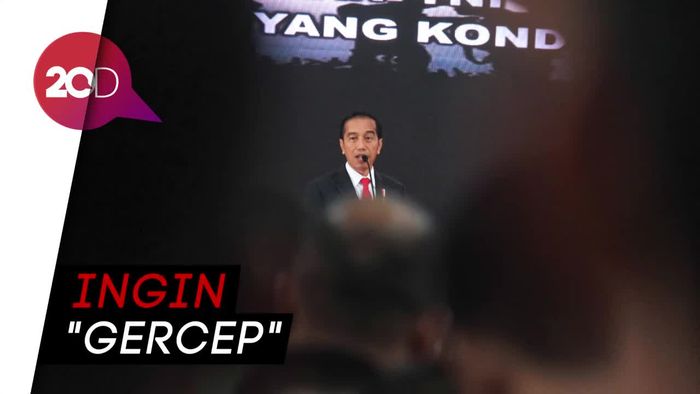Jokowi Sedih, Pengin Gerak Cepat Tapi Selalu Terhambat UU