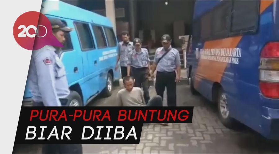 Pura-pura Buntung, Pengemis di Kebayoran Baru Diamankan