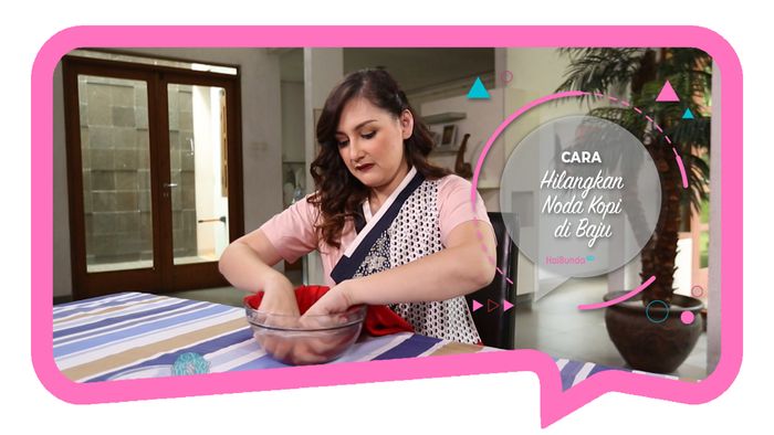 Cara Hilangkan Noda Kopi di Baju