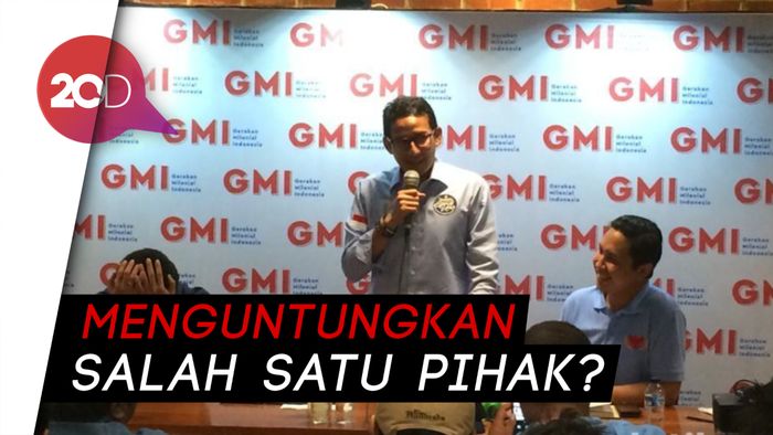 Sandi: Tak Ada Muatan Politik di Reuni 212