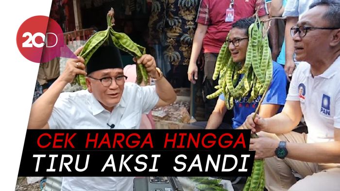 Tetiba Ruhut Blusukan ke Pasar, Sindir Sandi Sambil Tertawa Geli