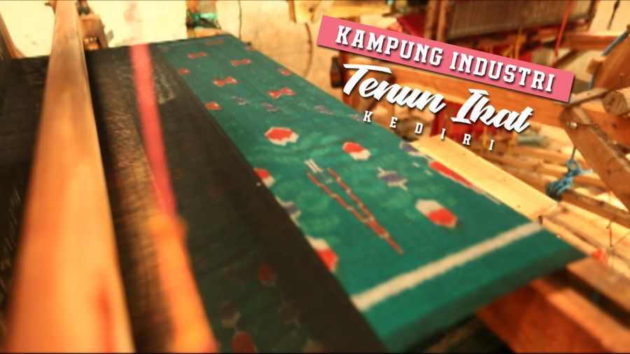 Kampung Industri Tenun Ikat, Kediri